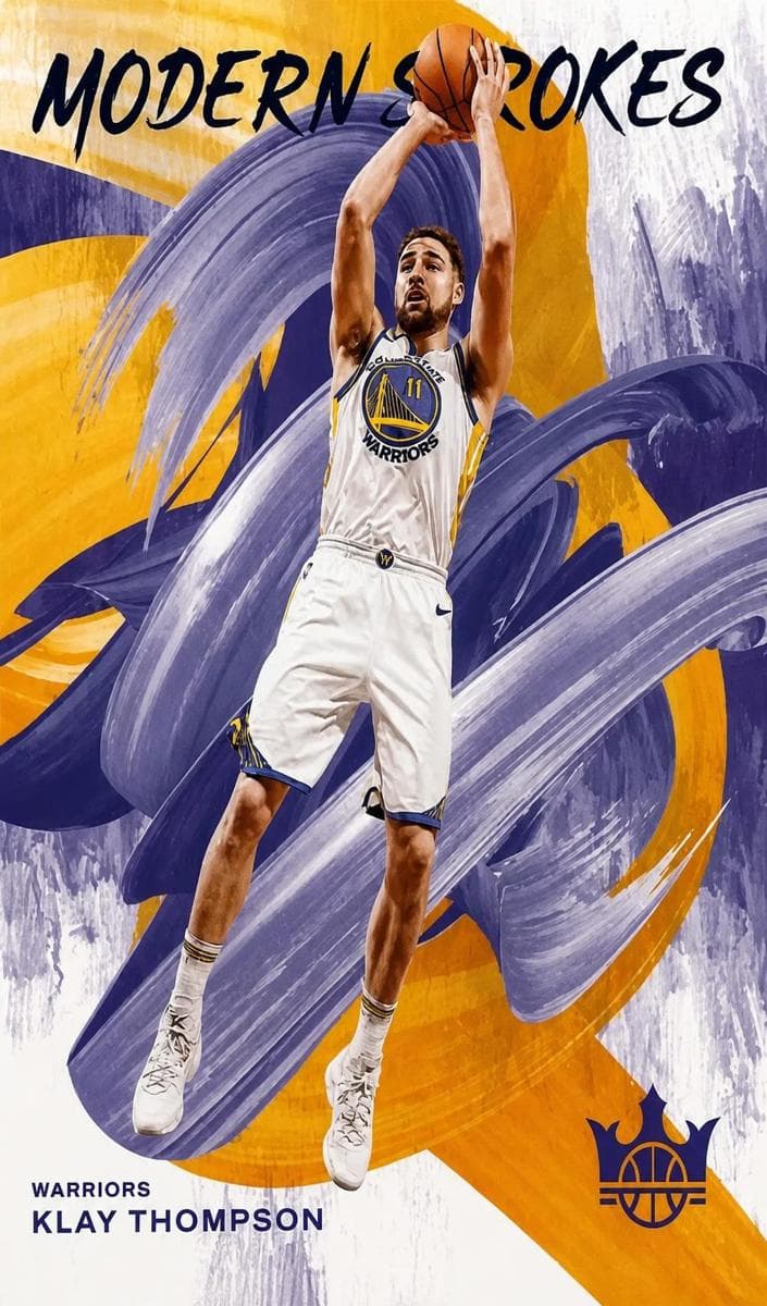 Klay Thompson 2021 panini Panini Court Kings