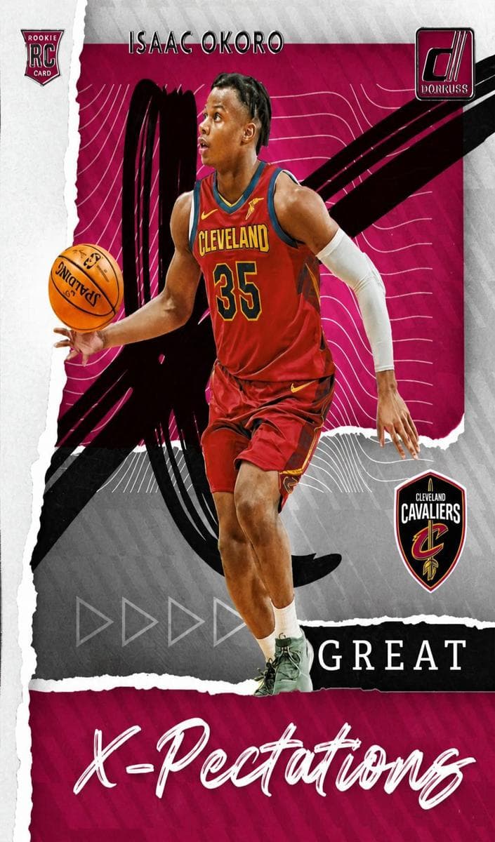Isaac Okoro 2020 panini Donruss