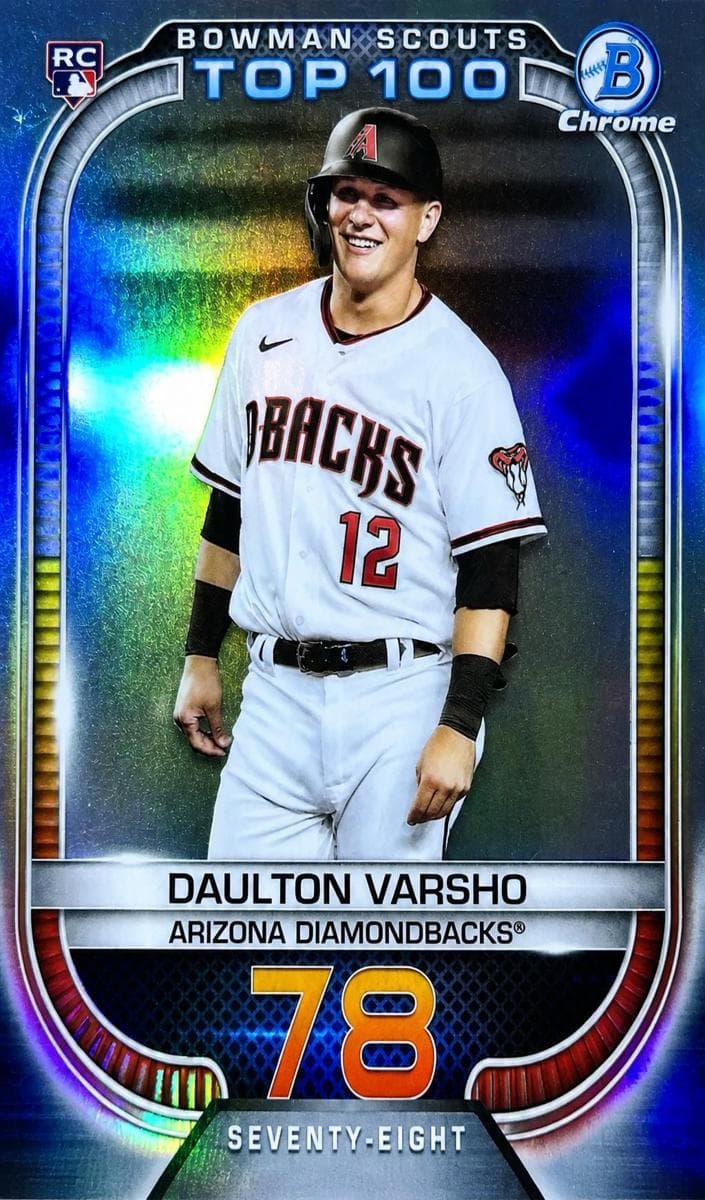 Daulton Varsho 2021 bowman Bowman