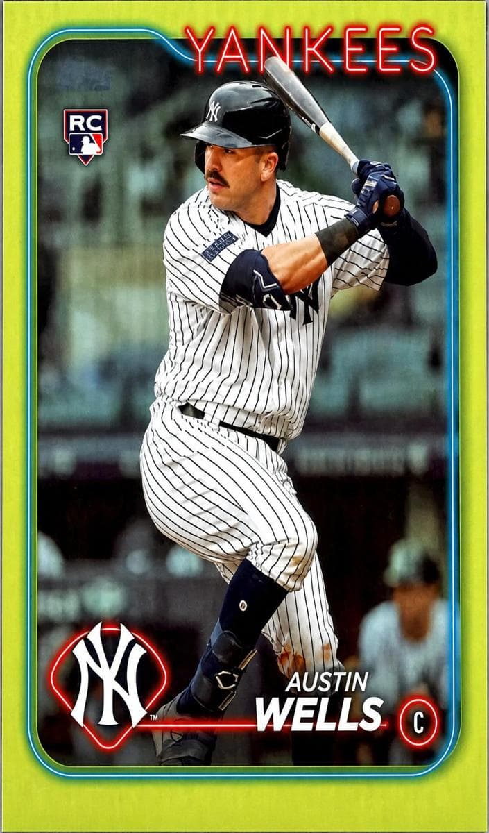 Austin Wells 2024 topps Topps