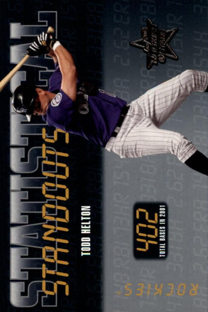 Todd Helton 2002 leaf Rookies And Stars