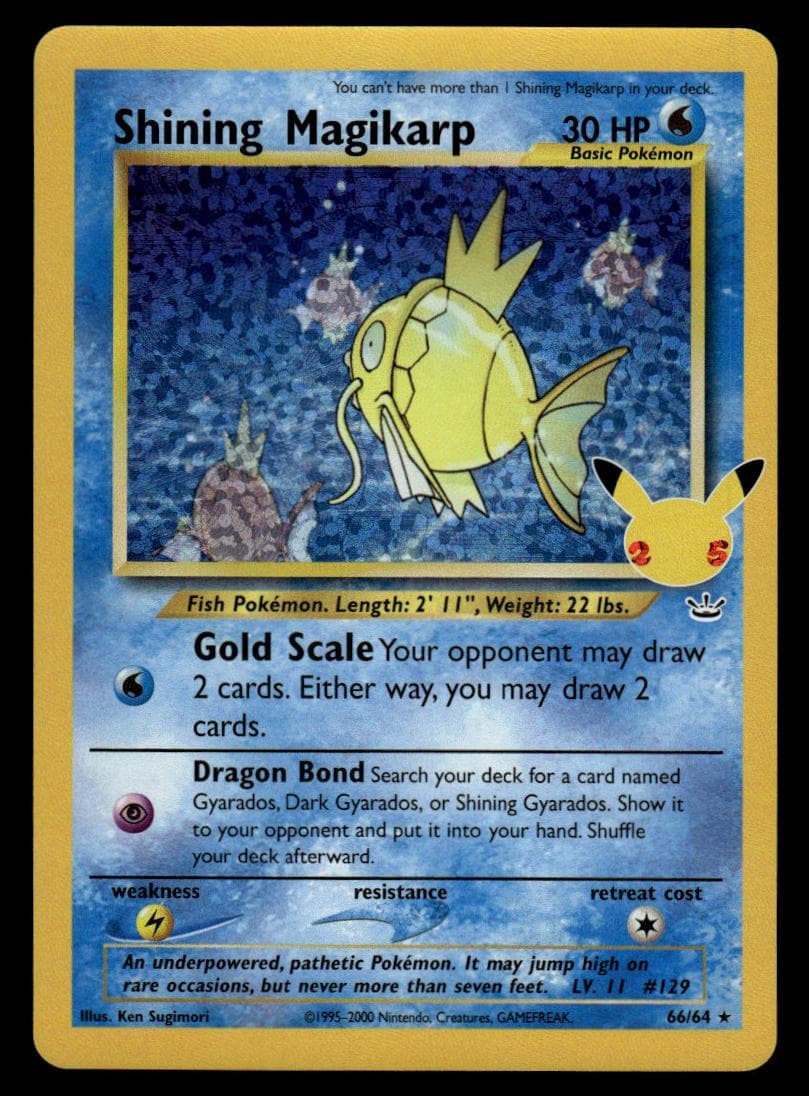 Shining Magikarp 2021 Pokemon