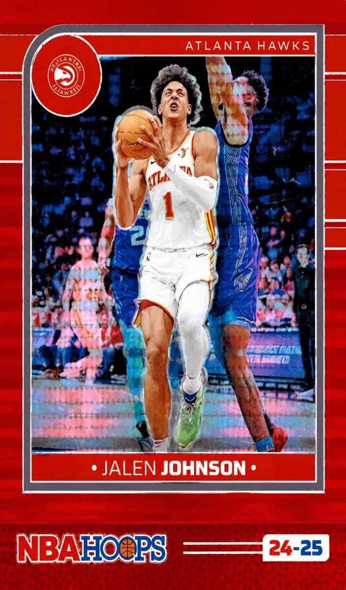 Jalen Johnson 2024 panini Hoops Winter