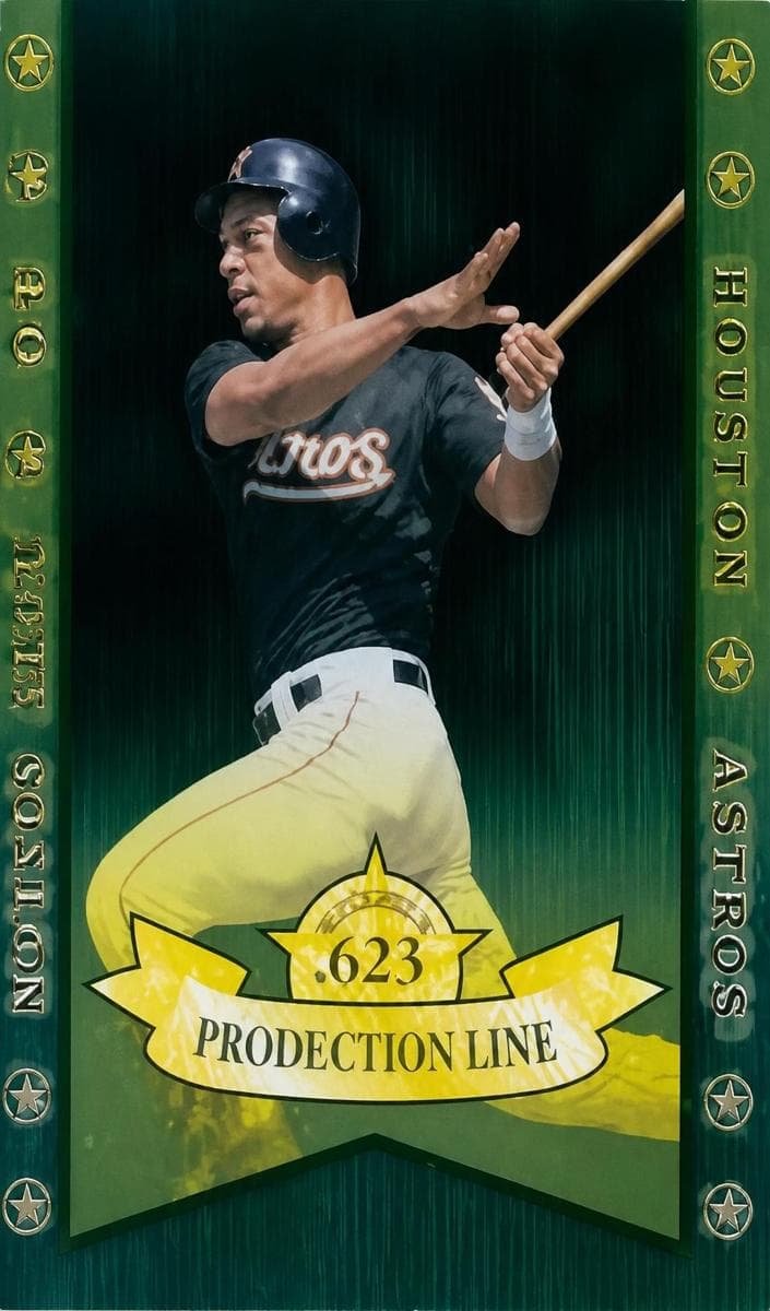 Moises Alou 2001 panini Donruss