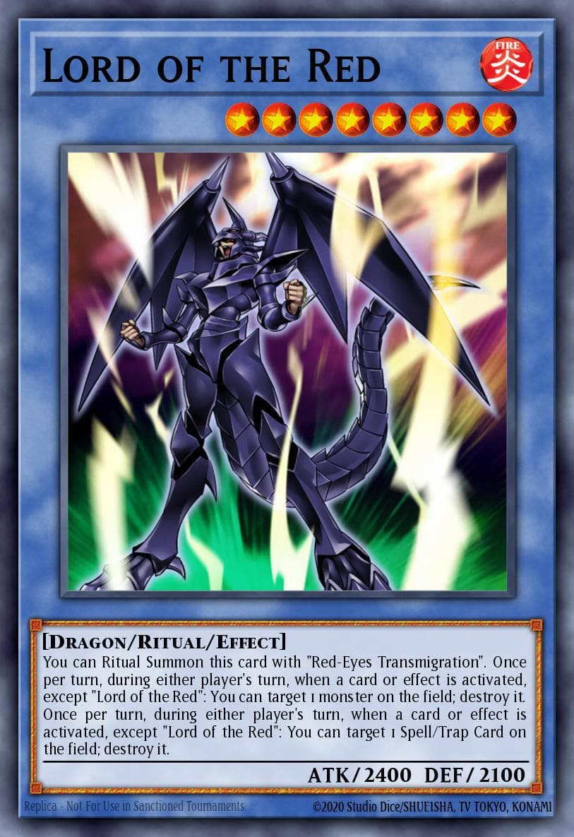 Lord of the Red 2015 Yu-Gi-Oh!