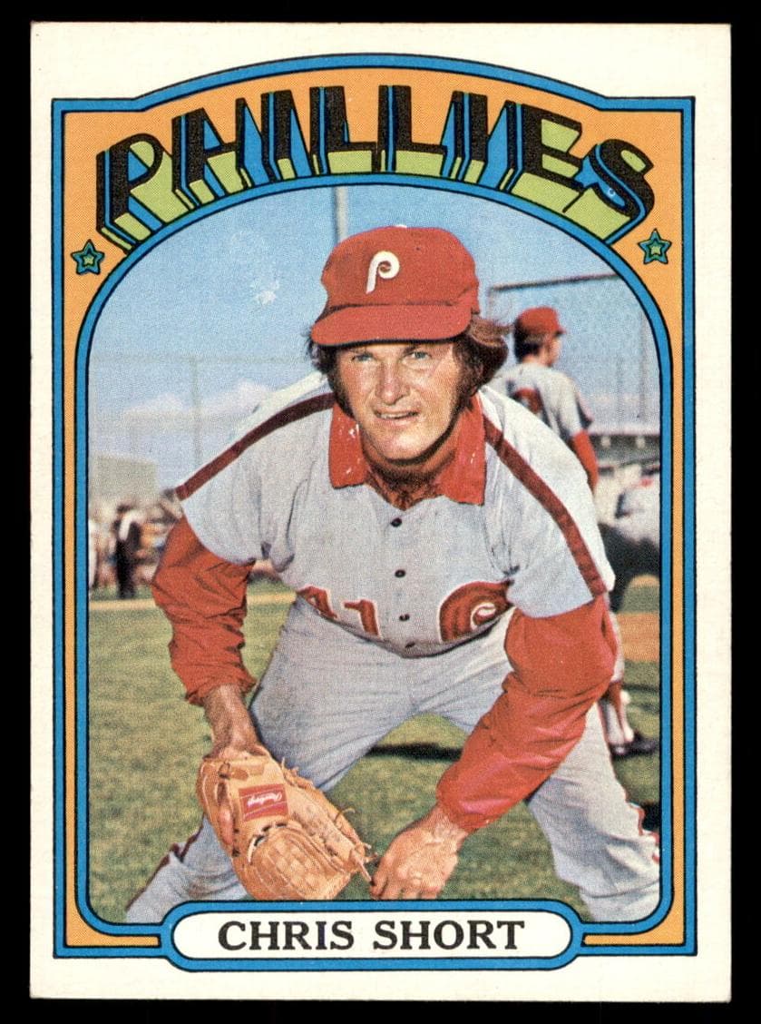 Chris Short 1972 topps Topps