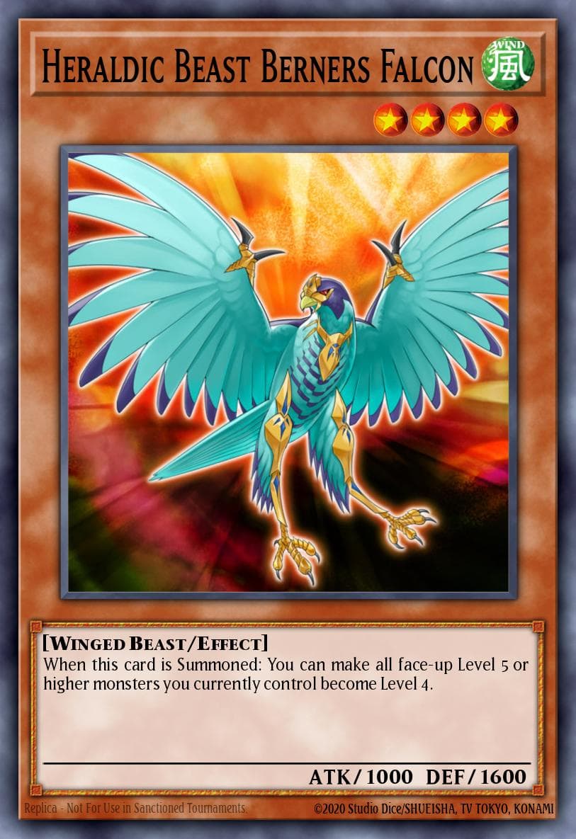 Heraldic Beast Berners Falcon #ABYR-JP013