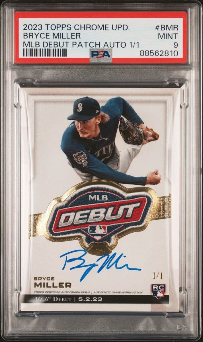 Bryce Miller 2023 topps Topps Chrome Update