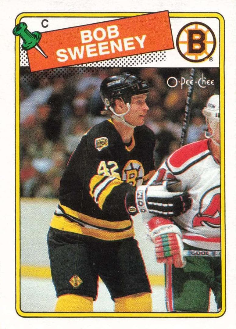 Bob Sweeney trading card