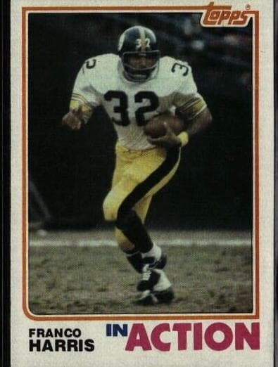 Franco Harris 1982 topps Topps