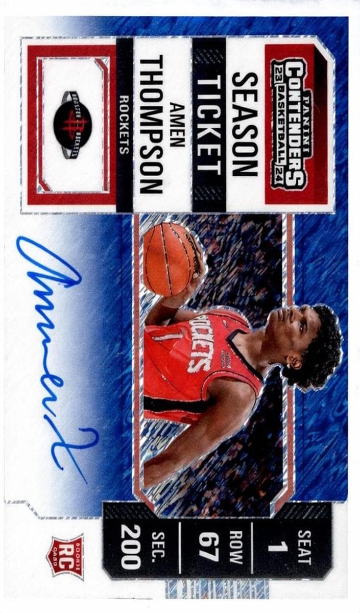 Amen Thompson 2023 panini Panini Contenders