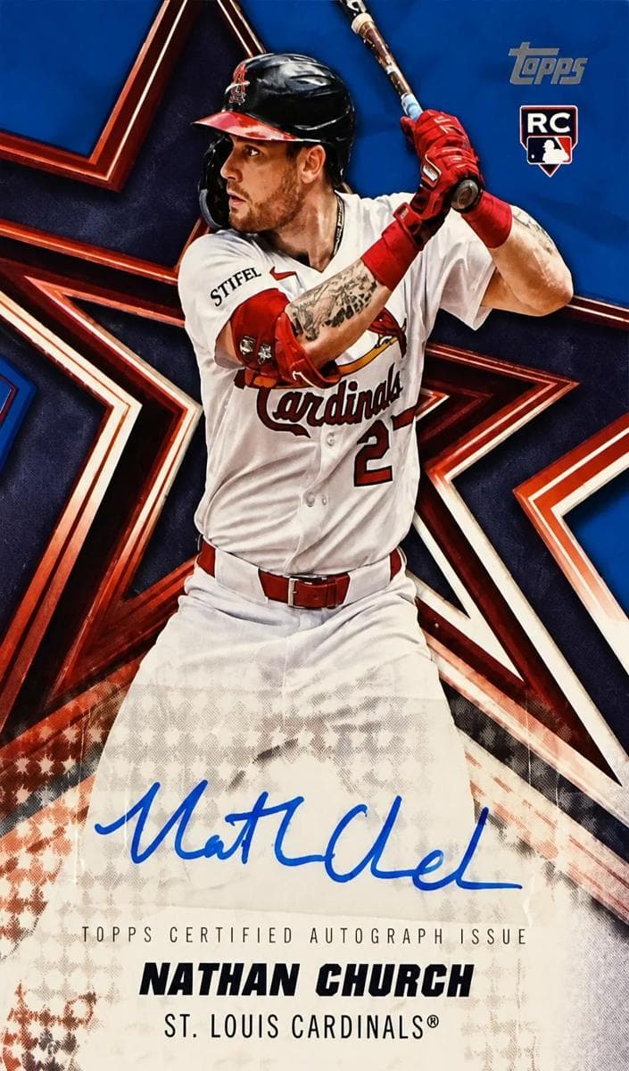 Nathan Church trading card