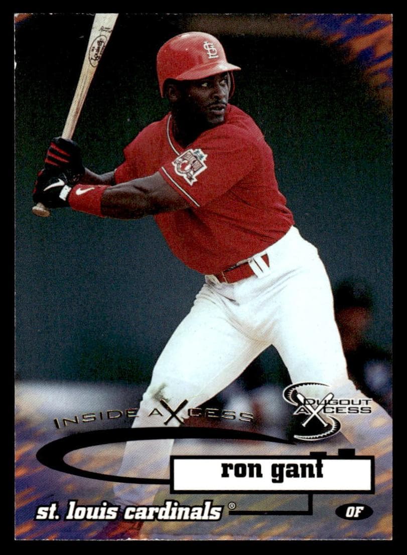 Ron Gant 1998 skybox Dugout Axcess