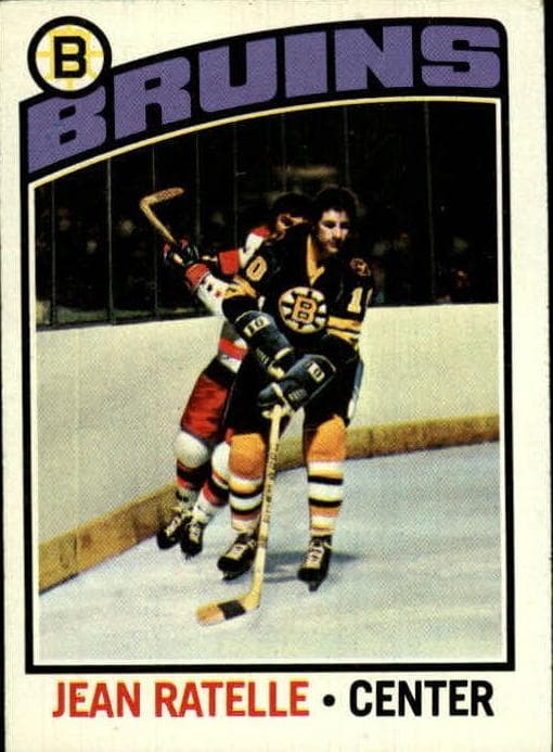 Jean Ratelle 1976 topps Topps