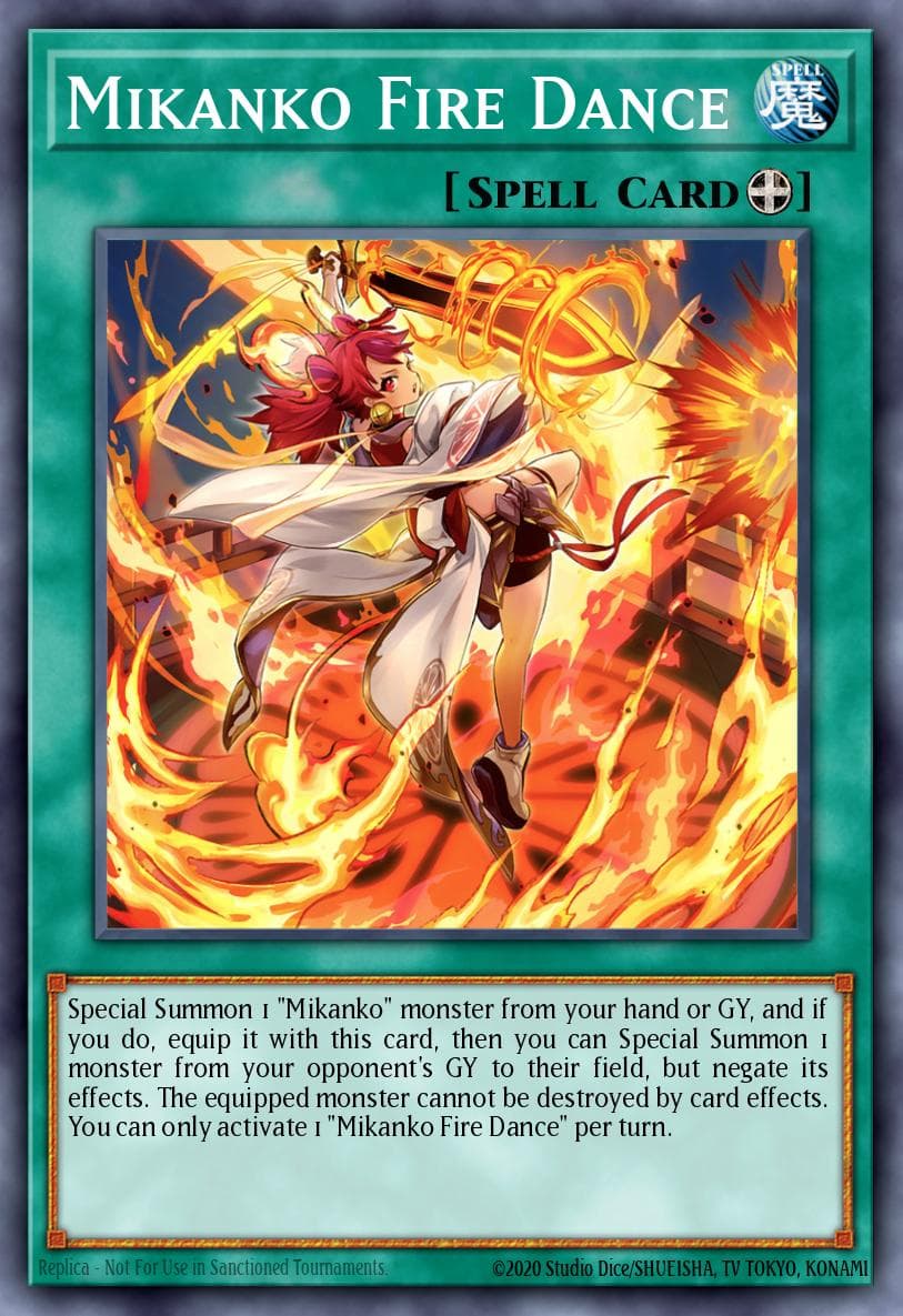 Mikanko Fire Dance 2023 Yu-Gi-Oh! Amazing Defenders