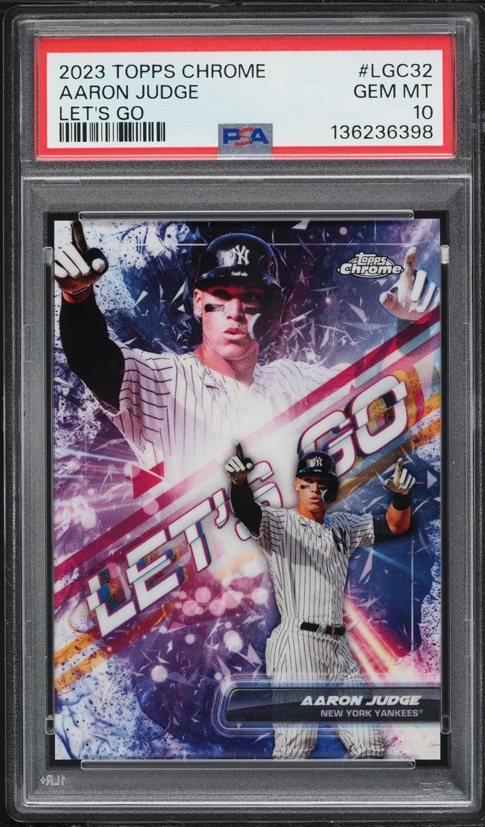 Aaron Judge 2023 topps Topps Chrome