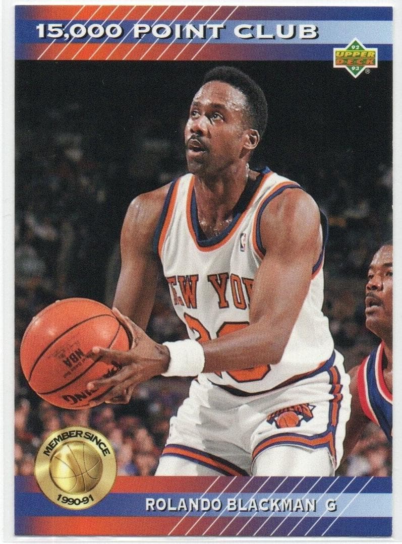 Rolando Blackman 1992 upper-deck