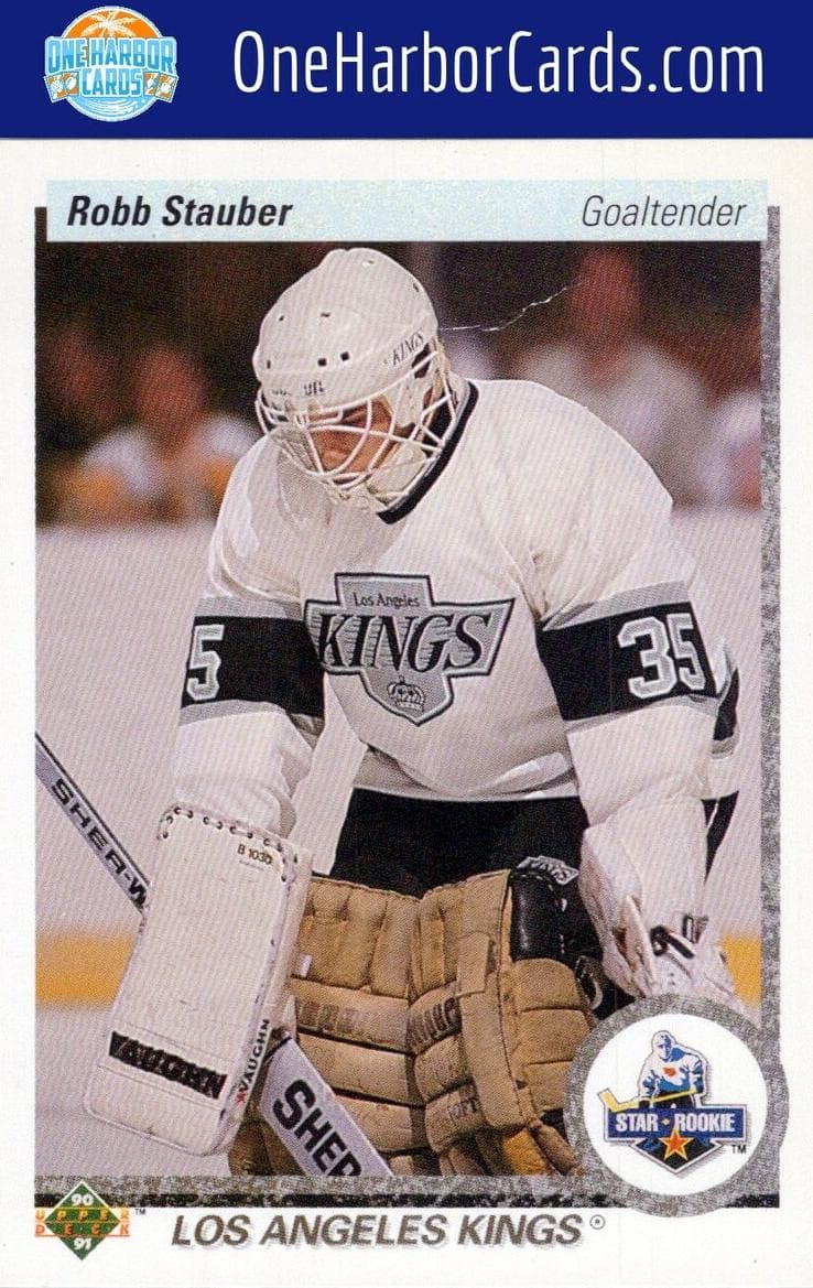 Robb Stauber trading card