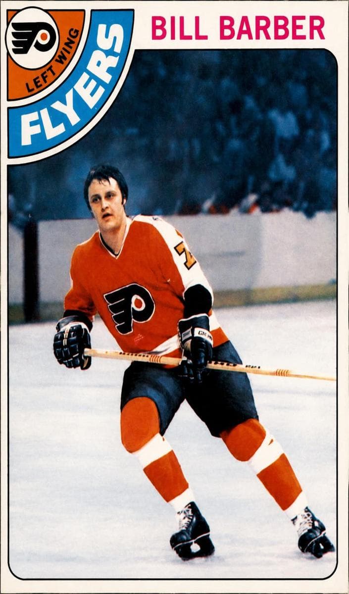 Bill Barber 1978 topps O-Pee-Chee