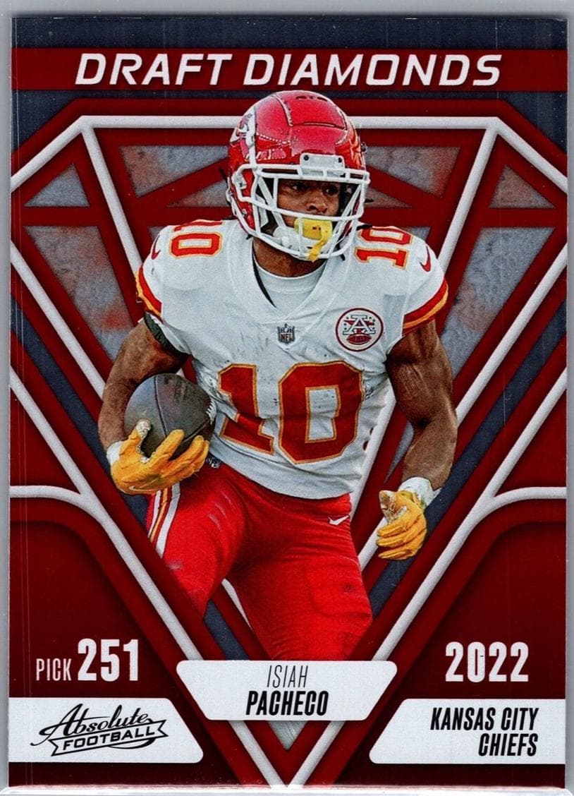 Isiah Pacheco 2023 panini Panini Absolute