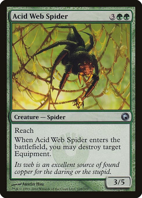 Acid Web Spider 2010 Magic: The Gathering