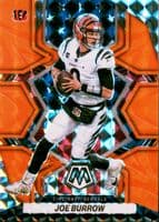 Joe Burrow 2022 panini Mosaic National Pride - Choice Fusion Red & Yellow