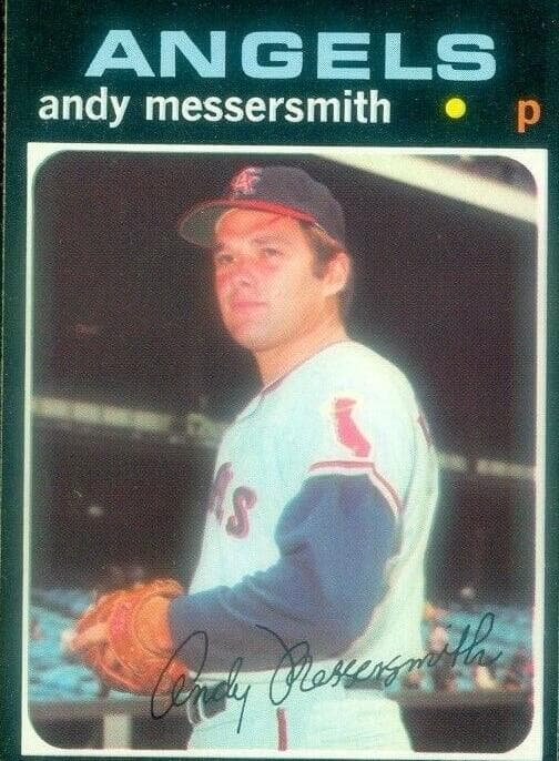 Andy Messersmith 1971 topps Topps