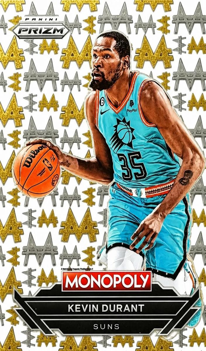 Kevin Durant 2023 panini Panini Prizm Monopoly
