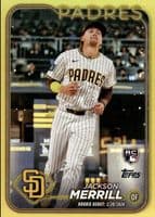 Jackson Merrill 2024 topps Topps Update Rookie Debut