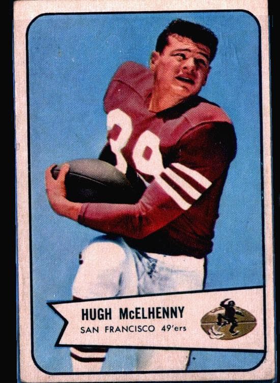 Hugh McElhenny 1954 bowman Bowman