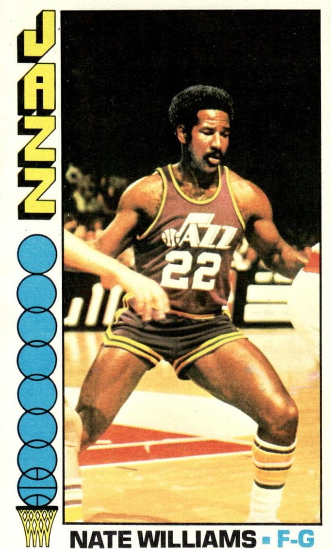 Nate Williams 1976 topps Topps