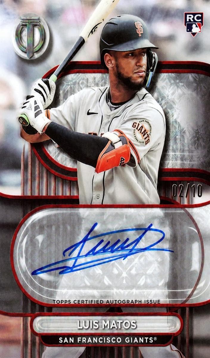 Luis Matos 2024 topps Topps Tribute