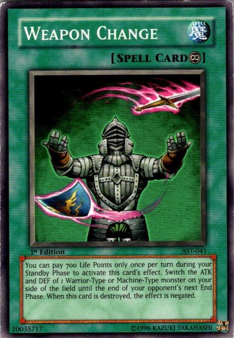 Weapon Change 2004 Yu-Gi-Oh! Ancient Sanctuary