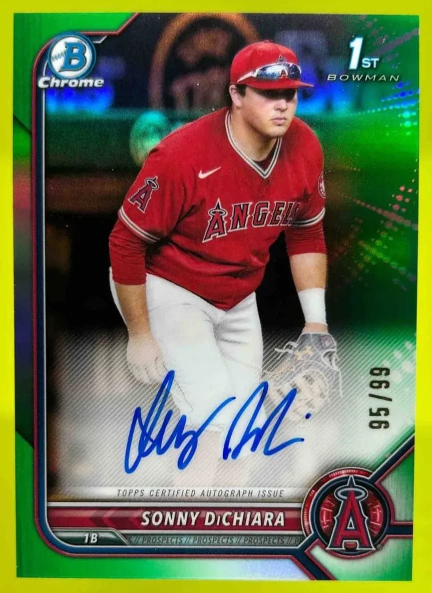 Sonny DiChiara trading card