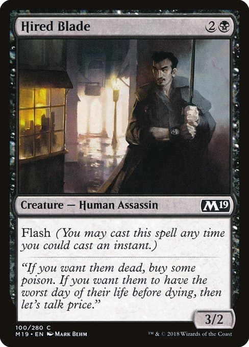 Hired Blade 2024 Magic: The Gathering Assassin's Creed