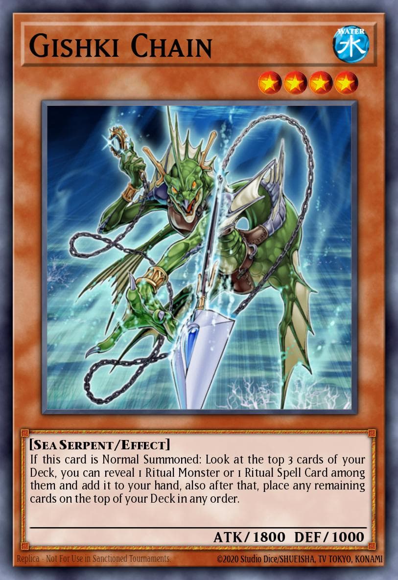 Gishki Chain 2015 Yu-Gi-Oh! The Secret Forces