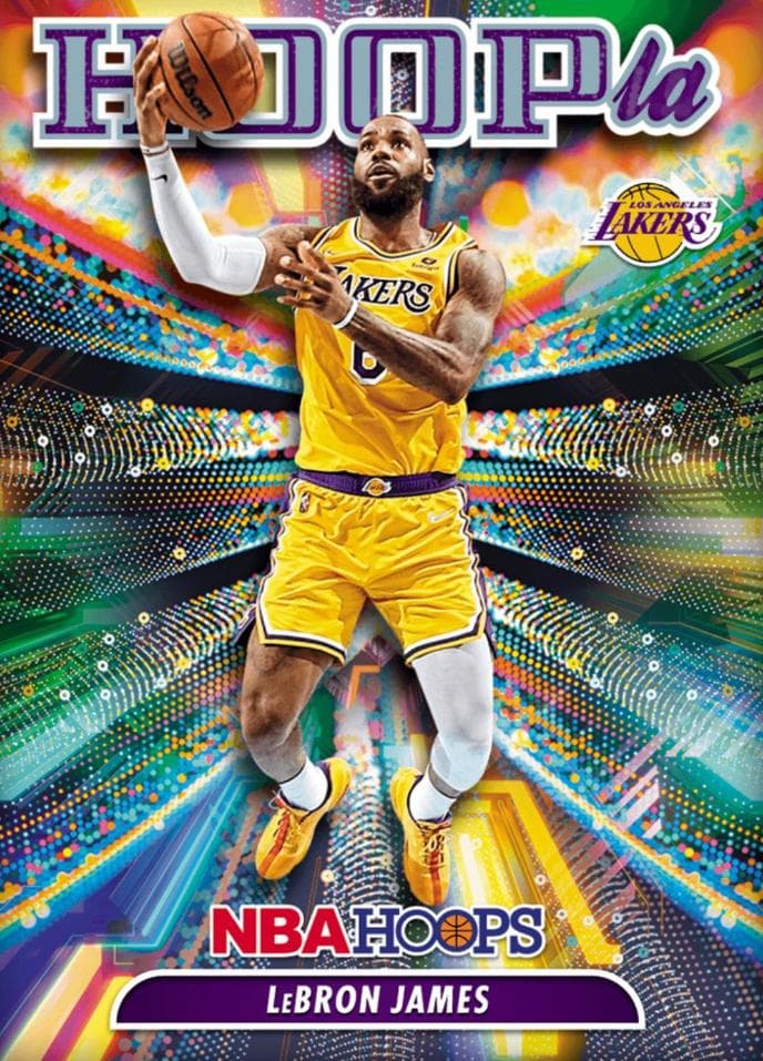 LeBron James 2022 panini Hoops
