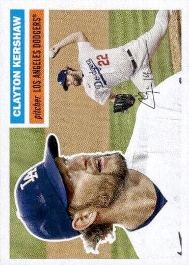 Clayton Kershaw 2023 topps Topps Archives