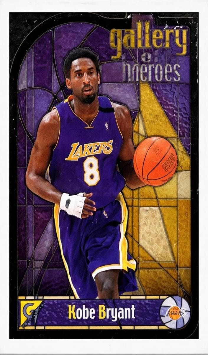 Kobe Bryant 1999 topps Topps Gallery