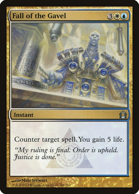 Fall of the Gavel 2012 Magic: The Gathering Return to Ravnica