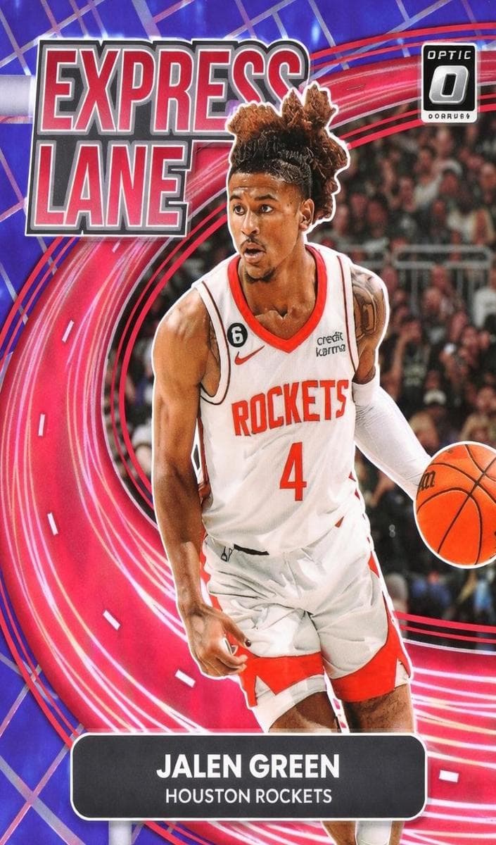 Jalen Green 2022 panini Donruss Optic