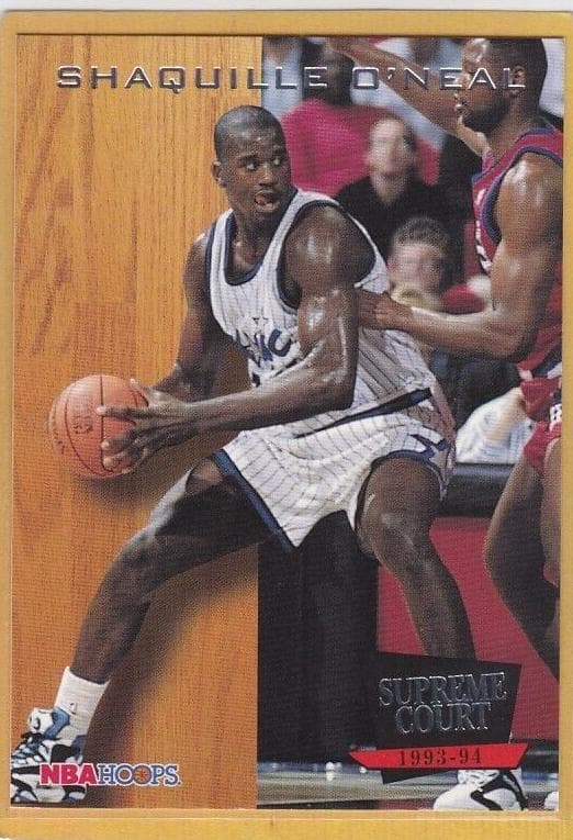 Shaquille O'Neal 1993 panini Hoops