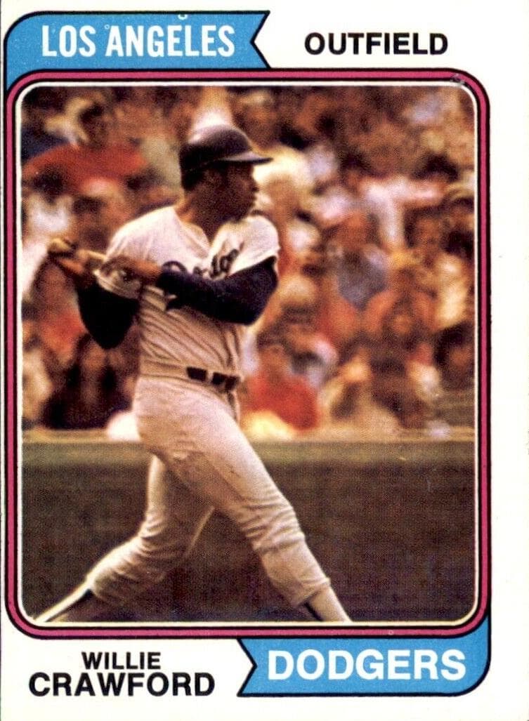 Willie Crawford 1974 topps Topps