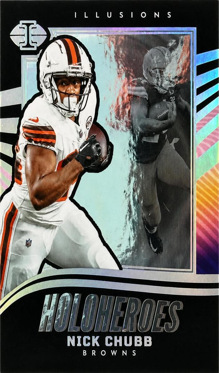 Nick Chubb 2023 panini Panini Illusions