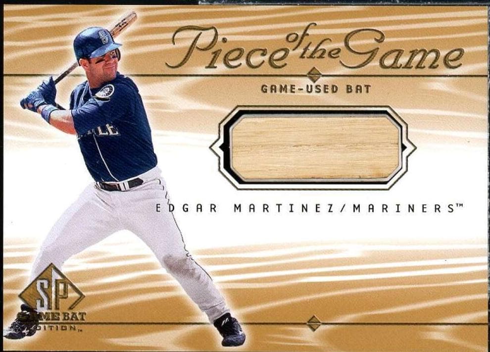 Edgar Martinez 2001 unknown SP Game Bat Edition