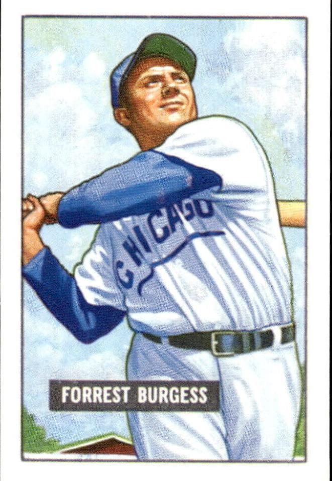 Forrest Burgess 1951 bowman Bowman