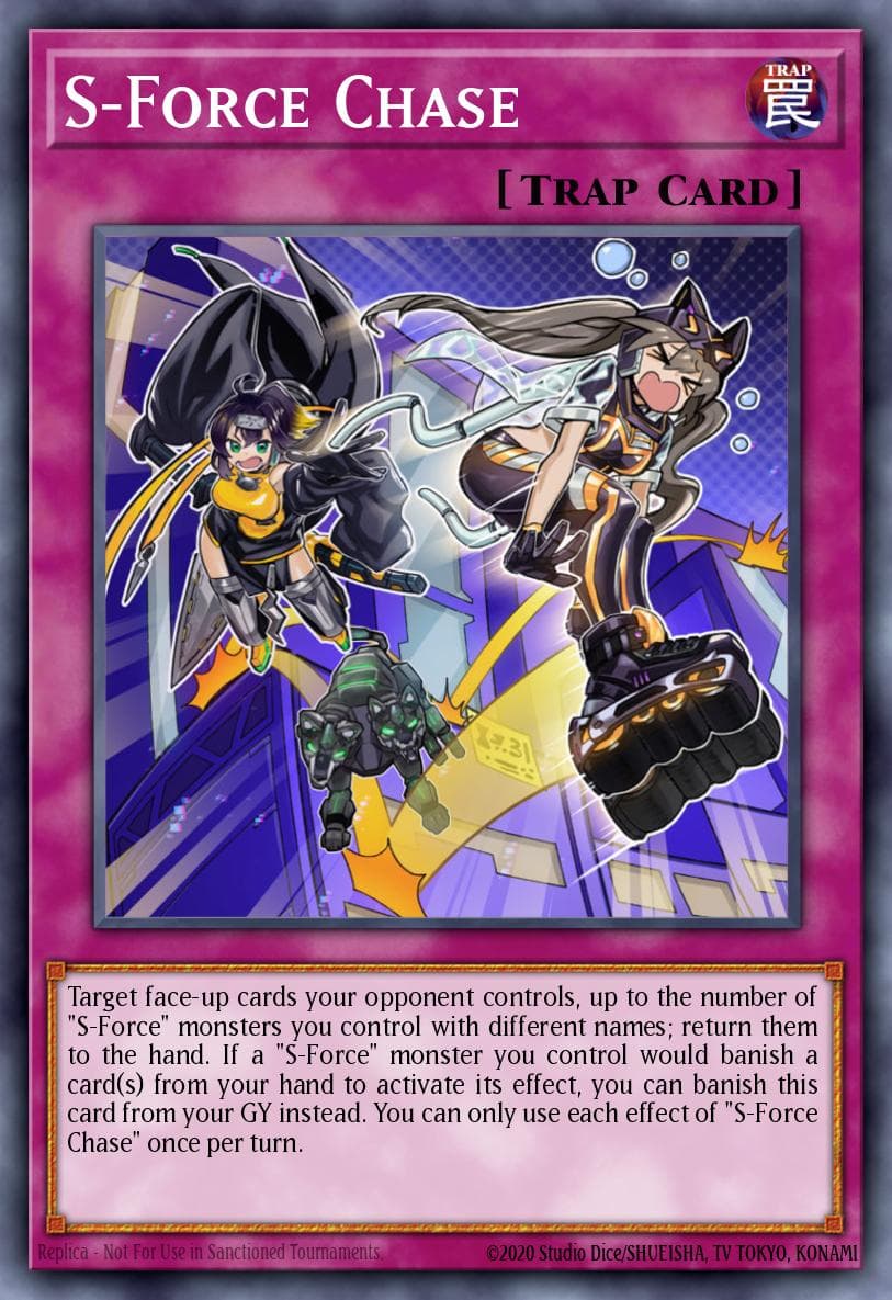 S-Force Chase 2021 Yu-Gi-Oh! Lightning Overdrive 1st Edition