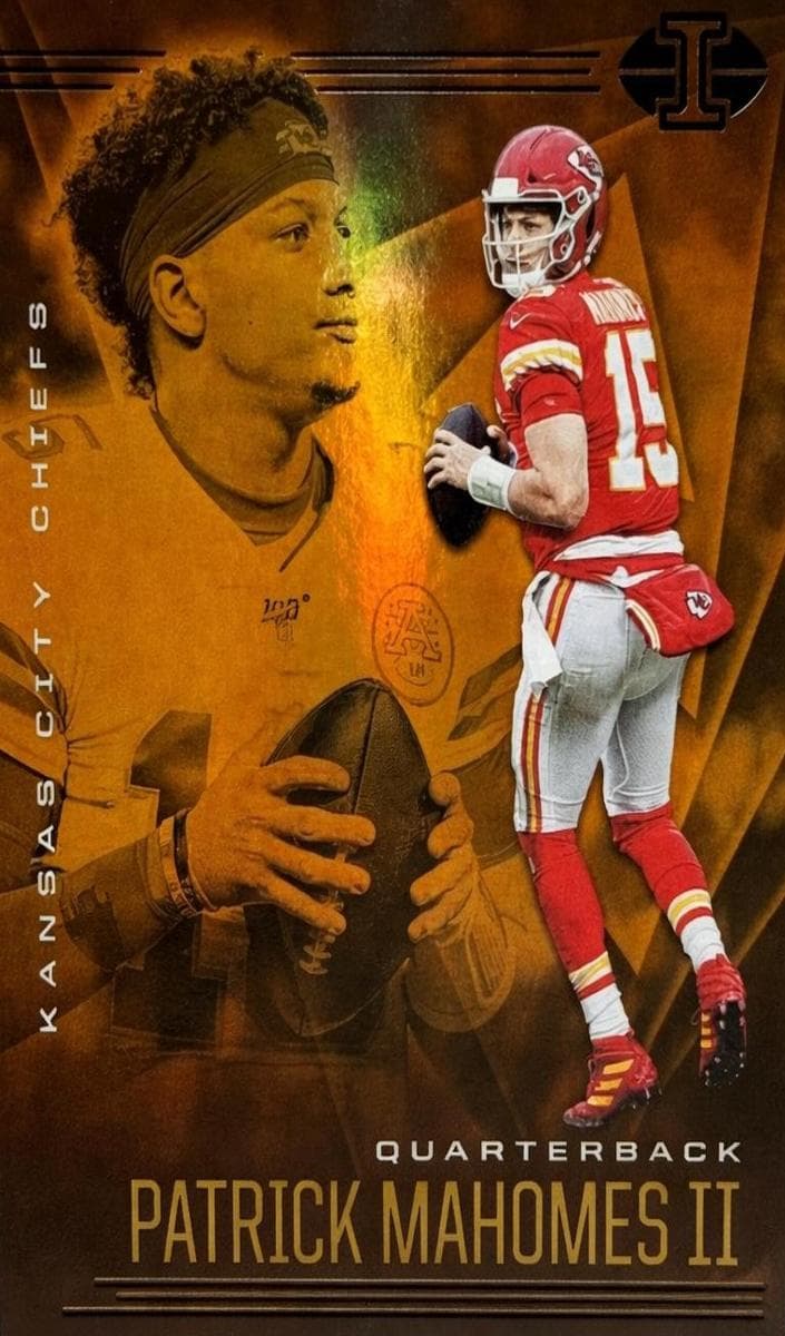 Patrick Mahomes II 2020 panini Panini Plates & Patches