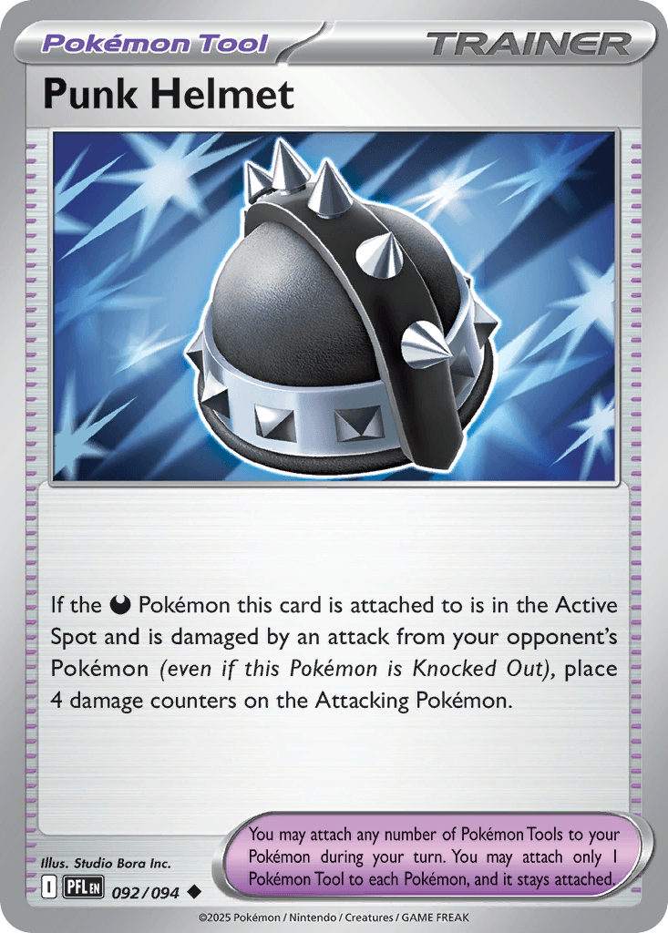 Punk Helmet 2025 Pokemon Phantasmal Flames