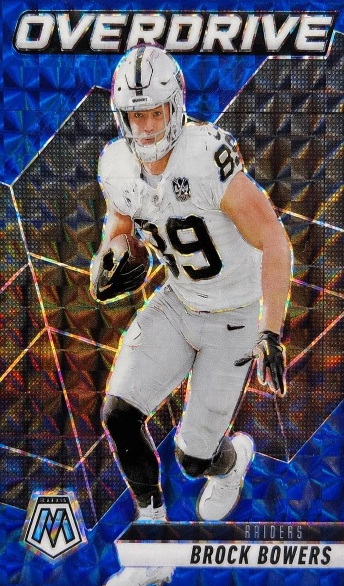 Brock Bowers 2025 panini Mosaic